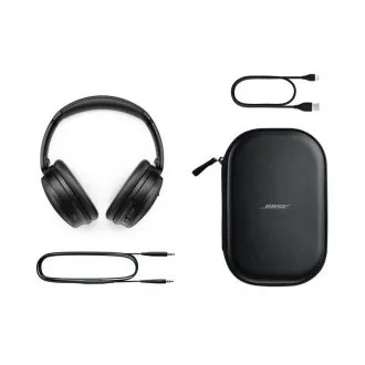 Căști BOSE QuietComfort Headphones, wireless, over-the-head, USB-C, circumauriculare, ANC, negre - Despachetat