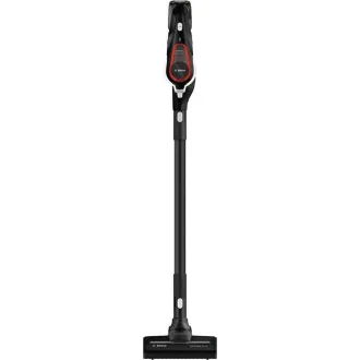 Aspirator vertical Bosch Unlimited Series cu 8 bile, fără fir, 63 dB, fără sac, negru