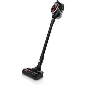 Aspirator vertical Bosch Unlimited Series cu 8 bile, fără fir, 63 dB, fără sac, negru