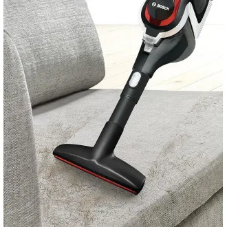 Aspirator vertical Bosch Unlimited Series cu 8 bile, fără fir, 63 dB, fără sac, negru
