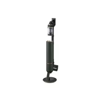 Aspirator complet extra stick Samsung Bespoke Jet Plus, 580 W, 0,5 L, afișaj LCD, stație de încărcare, verde