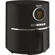 Friteuză cu aer cald Tefal Ultra Fry EY1118, 4,2 l, de la 80 la 200 °C, neagră