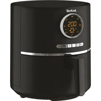 Friteuză cu aer cald Tefal Ultra Fry EY1118, 4,2 l, de la 80 la 200 °C, neagră