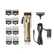 Aparat de tuns profesional BaByliss Pro 4 FX825GE, lame din titan, baterie de 3300 mAh, auriu