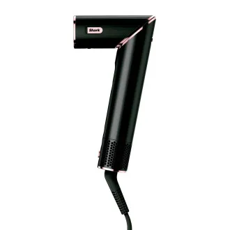 Aparat de coafat Shark HD424EU FlexStyle, 1400 W, 3 viteze, 3 temperaturi, design elegant, negru