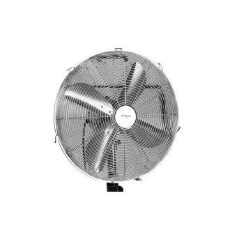 Ventilator cu suport metalic Orava SF-200 X, 3 niveluri de viteză, rotație automată, argintiu