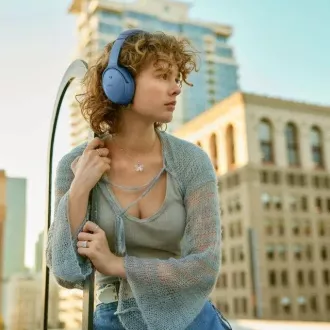 Căști Bose QuietComfort, wireless, over-the-head, USB-C, ANC, albastru amurg