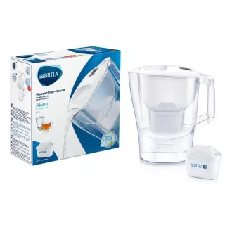 Cana filtrantă Brita Aluna Cool, 1x cartuș filtrant, albă