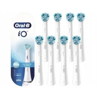 Capete de periuță de dinți de schimb Oral-B io Ultimate Clean, 8 buc. Capete de periuță de dinți de schimb Oral-B io Ultimate Clean, 8 buc.