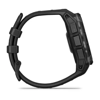 Garmin Instinct 3 – 45 mm, AMOLED, Negru cu curea neagră