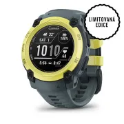 Garmin Instinct E – 40 mm, Lime electric cu curea crepusculară
