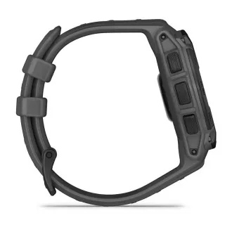 Garmin Instinct E – 45 mm, Negru cu curea cărbune