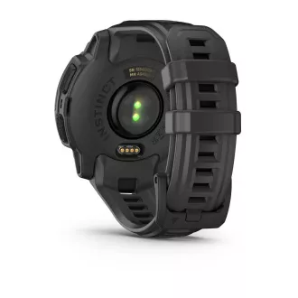 Garmin Instinct E – 45 mm, Negru cu curea cărbune