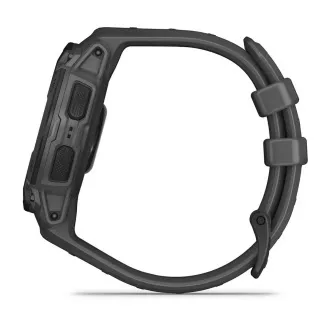 Garmin Instinct E – 45 mm, Negru cu curea cărbune