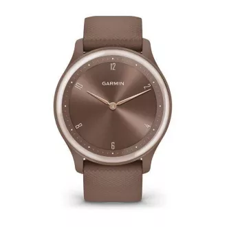 Garmin vívomove® Sport Slate/Correa din silicon negru, UE