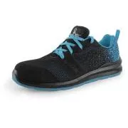 Pantofi mici CXS TEXLINE VIS S1, negru-albastru, marimea 35