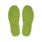 Pantofi joasa CXS TEXLINE RAB S1, cu otel, negru-verde, marimea 42