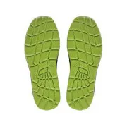Pantofi joasa CXS TEXLINE RAB S1, cu otel, negru-verde, marimea 47