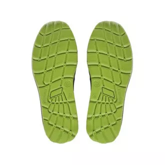 Pantofi joasa CXS TEXLINE RAB S1, cu otel, negru-verde, marimea 48