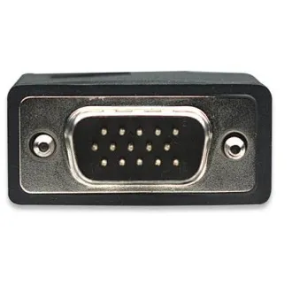 Cablu MANHATTAN SVGA la monitor cu miez de ferită, HD15 mascul / HD15 mascul, 1,8 m, negru