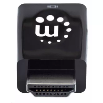 Adaptor Manhattan HDMI la VGA, Micro Convertor, HDMI Masculă la VGA Mamă, Audio, Negru