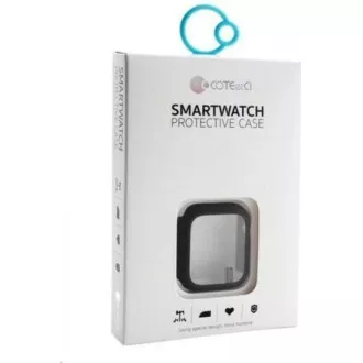 COTEetCI carcasă din policarbonat cu ecran protector pentru Apple Watch 41 mm albastru COTEetCI carcasă din policarbonat cu ecran protector pentru Apple Watch 41 mm albastru