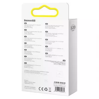 Baseus Crystal Shine Series USB-C / USB-C 100W 1, 2m cablu de încărcare / date, negru Baseus Crystal Shine Series USB-C / USB-C 100W 1, 2m cablu de încărcare / date, negru