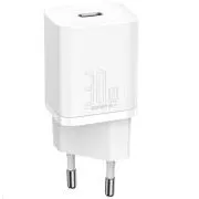 Baseus Super Si adaptor de încărcare rapidă IC 30W alb