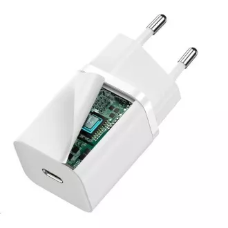Baseus Super Si adaptor de încărcare rapidă IC 30W alb