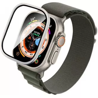 COTECi Cadru din aliaj de titan Sapphire Film pentru Apple Watch Ultra 49mm