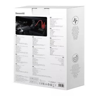 Baseus Air car starter 10000mAh negru Baseus Air car starter 10000mAh negru