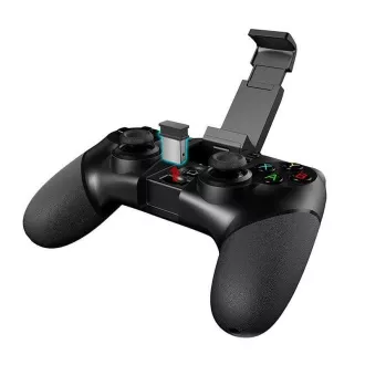 Controler de joc fără fir iPega PG-9076 Batman pentru PS3/Nintendo Switch/Android 6+/iOS/Windows, negru