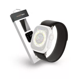 Curea RhinoTech Ultra Wild Trail pentru Apple Watch 38/40/41mm negru/gri