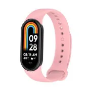 Curea RhinoTech pentru Xiaomi Mi Band 8 roz deschis