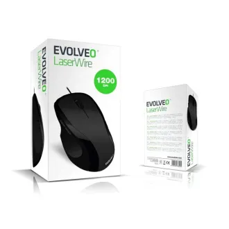 EVOLVEO Laserwire ML-507B, mouse laser, USB