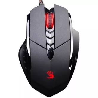 Mouse de gaming A4tech BLOODY V7, până la 3200 DPI, tehnologie V-Track, memorie de 160 KB, USB, CORE 2, plăcuțe metalice
