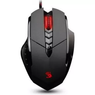 Mouse de gaming A4tech BLOODY V7, până la 3200 DPI, tehnologie V-Track, memorie de 160 KB, USB, CORE 3, plăcuțe metalice