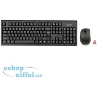 Set wireless A4tech 7100N tastatură + wireless Mouse optic V-Track, CZ/US, USB Set wireless A4tech 7100N tastatură + wireless Mouse optic V-Track, CZ/US, USB