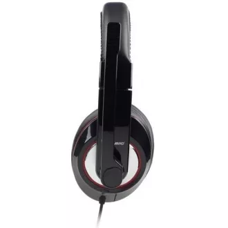 Căști GEMBIRD cu microfon MHS-001GW, alb lucios