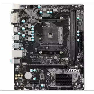 MSI MB Sc AM4 A320M-A PRO, AMD A320, VGA, 2xDDR4, m-ATX MSI MB Sc AM4 A320M-A PRO, AMD A320, VGA, 2xDDR4, m-ATX