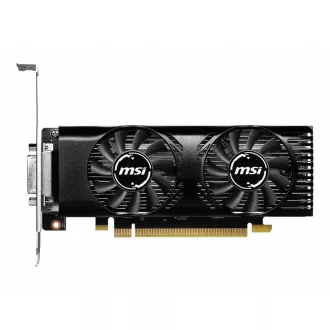 MSI VGA NVIDIA GeForce GTX 1630 4GT LP OC, GTX 1630, 4GB GDDR6, 1xDP, 1xHDMI, 1xDVI