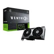 Placă video MSI VGA NVIDIA GeForce RTX 5070 12G VENTUS 2X OC, RTX 5070, 12GB GDDR7, 3xDP, 1xHDMI