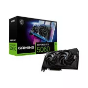 Placă video MSI VGA NVIDIA GeForce RTX 5060 8G GAMING OC, RTX 5060, 8GB GDDR7, 3xDP, 1xHDMI