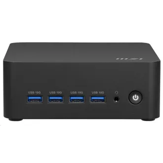 MSI PC Cubi Z AI 8M-004BEU, R9 8945HS, N/A, N/A SSD, N/A, Fără sistem de operare, Negru