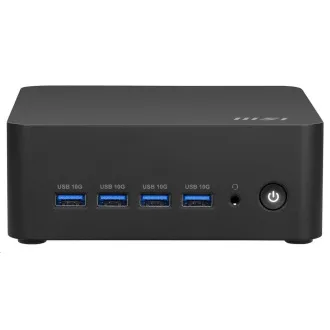 MSI PC Cubi Z AI 8M-008BEU, R5 8645HS, N/A, N/A SSD, N/A, Fără sistem de operare, Negru