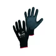 Mănuși acoperite BRITA BLACK, negre, mărimea 06