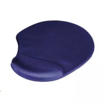 Mouse-pad ergonomic cu gel Hama, albastru Mouse-pad ergonomic cu gel Hama, albastru
