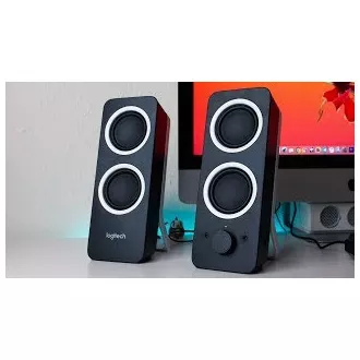 Boxe Multimedia Logitech 2.0 Z200 Midnight Black