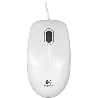 Logitech Mouse B100, alb