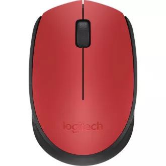 Mouse fără fir Logitech M171, roșu